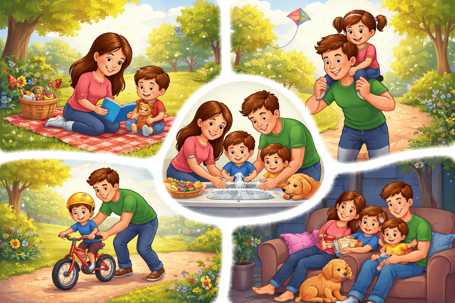 family bonding story time for toddlers strong family bond and teaching importance of family time