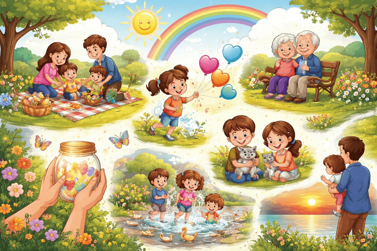 story sessions to teach toddlers gratitude towards life