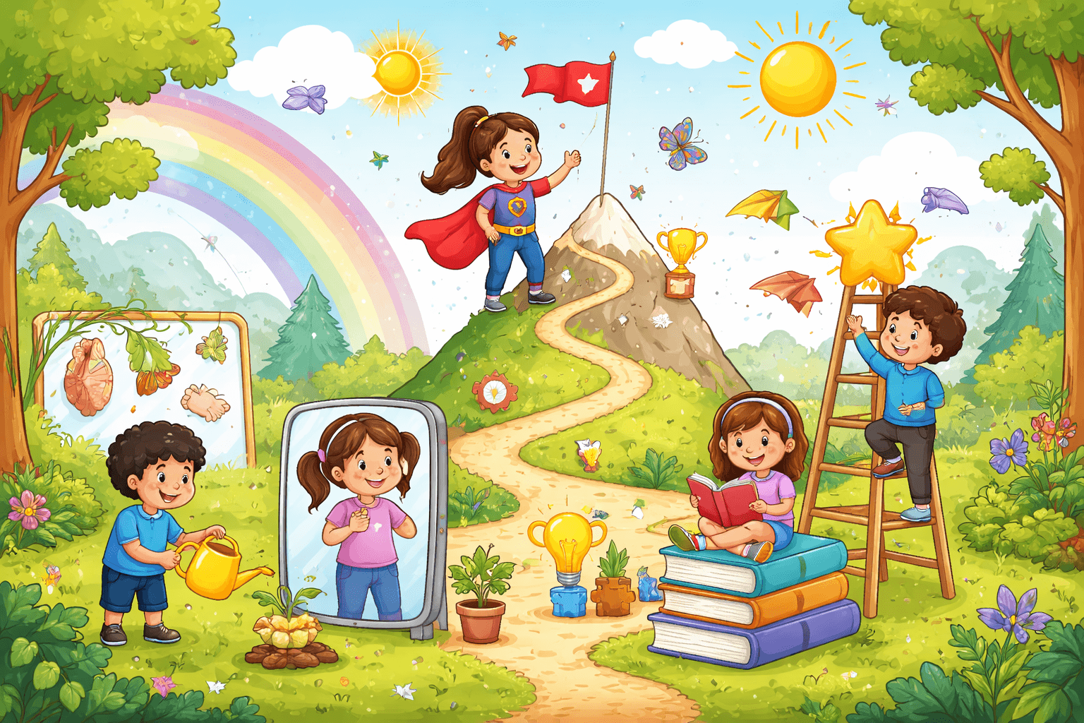 story time to shape personality and enhance personal growth of individual toddlers.